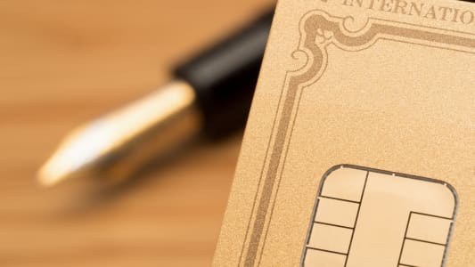 Carte bancaire Gold