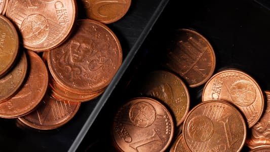 Les pices de 1 et 2 centimes d'euros vont disparatre