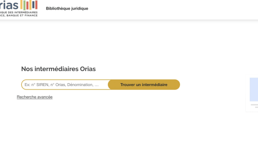 Le fichier Orias