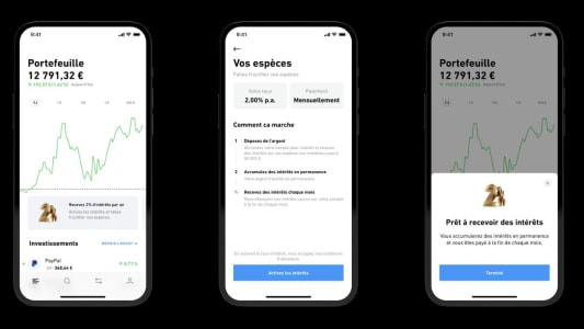 Application Trade Republic