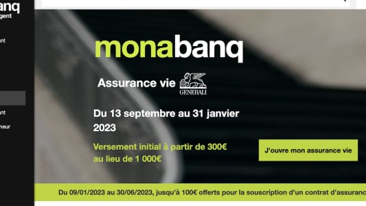 Monabanq assurance vie bonus