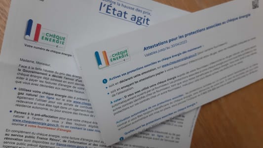 Le chque nergie exceptionnel 