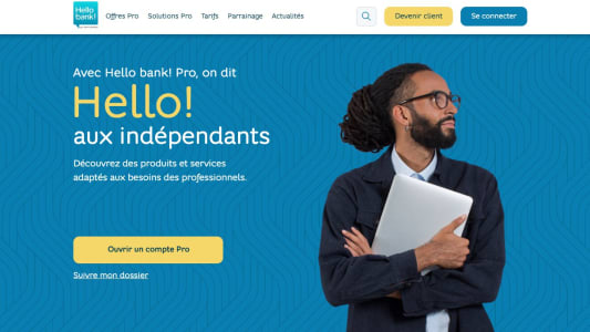 Hello bank! Pro et sa nouvelle offre Hello Business