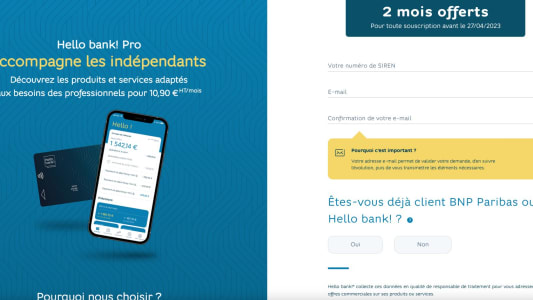 L'offre de compte pro Hello Business par Hello bank! Pro