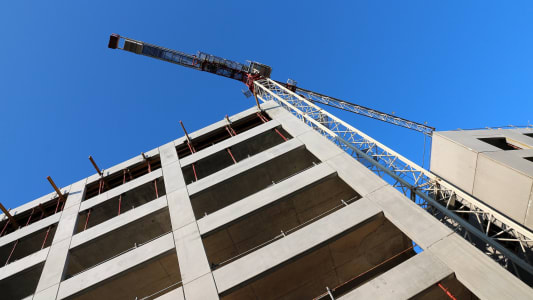 bureaux en construction