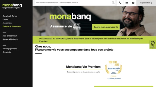 Bon plan Assurance vie Monabanq