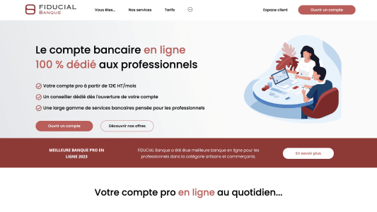 Fiduacial banque 1 mois offert