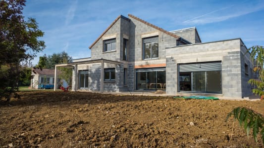 maison en chantier
