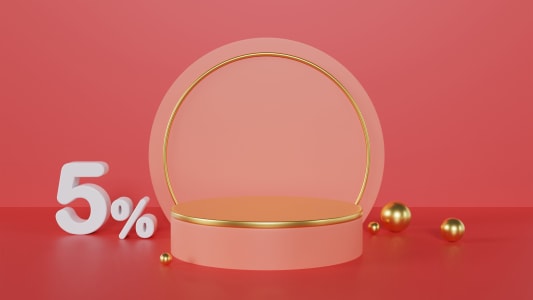 5 pourcent