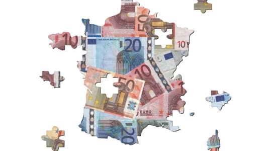 Différence de frais bancaires entre régions