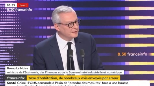 Bruno Le Maire France info