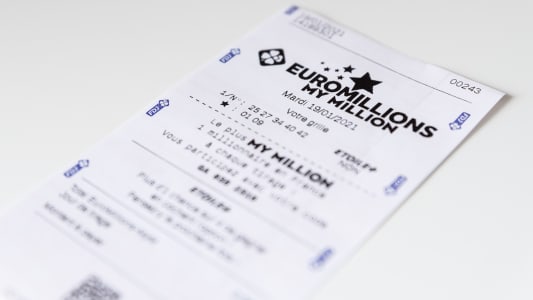 Un billet d'EuroMillions