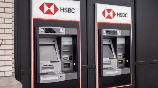 distributeur HSBC