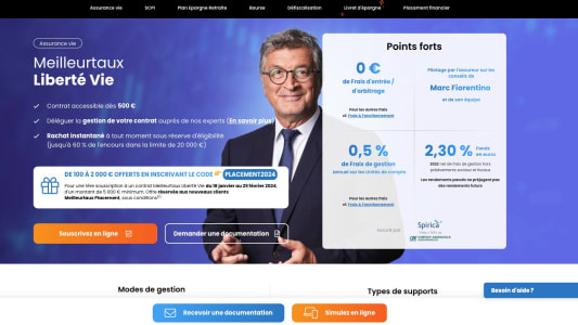 Prime assurance vie Meilleurtaux