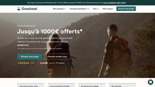 PER Goodvest 1000 euros