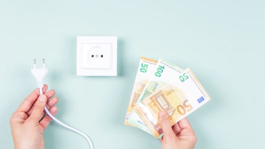 billet euros prise