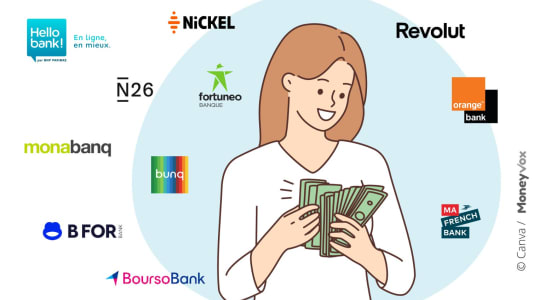 Banque en ligne moins chère