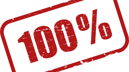 100%