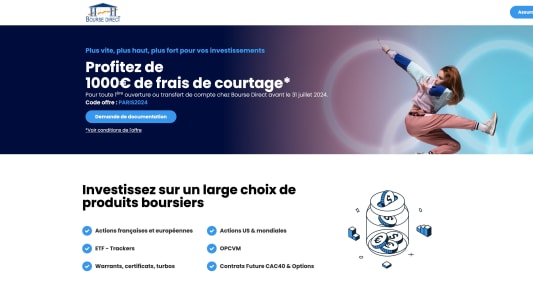 Bourse direct 1 000 euros