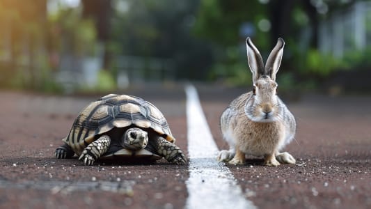 course livre tortue