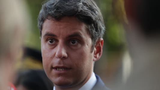 L'ancien Premier ministre Gabriel Attal