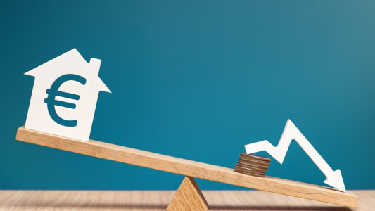 Prix immobilier baisse