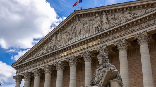 Le btiment de l'Assemble nationale