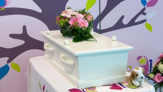 Cercueil pour enfant