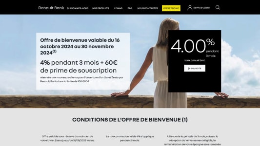 Livret Zesto 4%