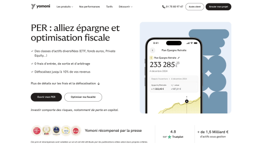 PER Yomoni Retraite +