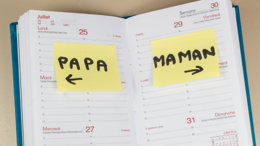 Les aides de la Caf peuvent tre rparties en cas de garde alterne.