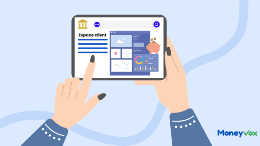 Abonnement banque  distance