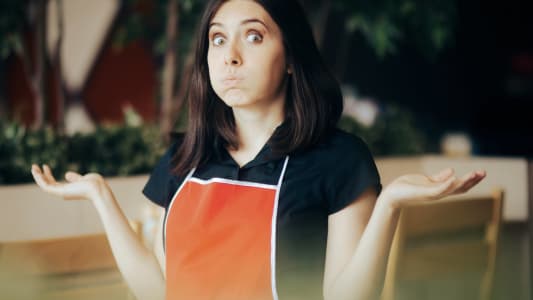 femme surprise