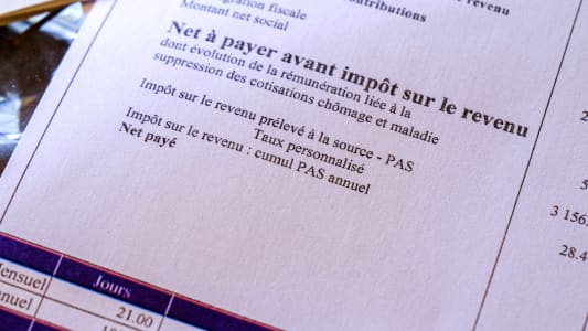 bulletin salaire et impot source