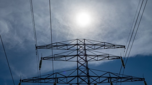 Des lignes lectriques.