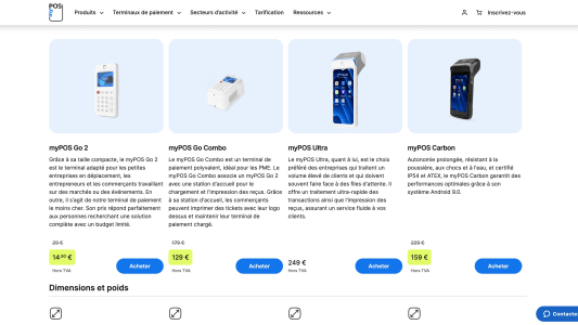 offre TPE myPOS