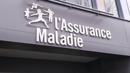 Enseigne CPAM, Caisse Assurance Maladie, Scurit Sociale