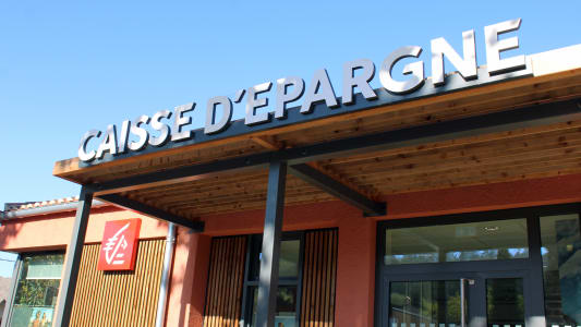 Logo, enseigne de la banque caisse d'pargne