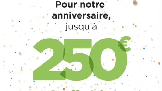 Fortuneo offre 250 euros