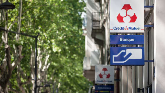 Enseigne du Crédit Mutuel