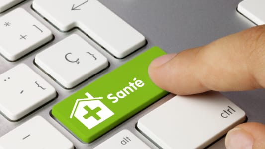 Une touche de clavier avec l'inscription 