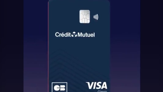 Crédit Mutuel : un nouveau visuel pour la carte bancaire CB Visa Classic