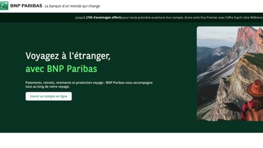 L'option Travel de BNP Paribas
