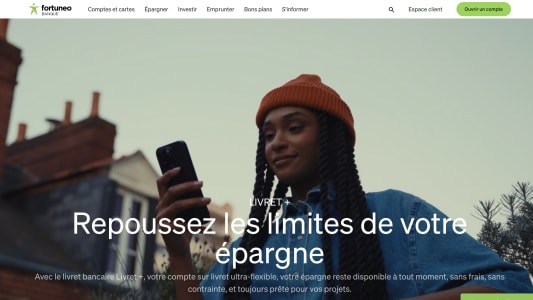 Placement : Fortuneo booste le taux de son Livret + à 5% annuel brut pendant 3 mois
