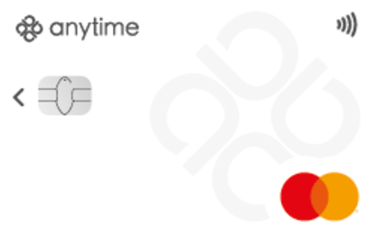 Carte bancaire Classic - Anytime