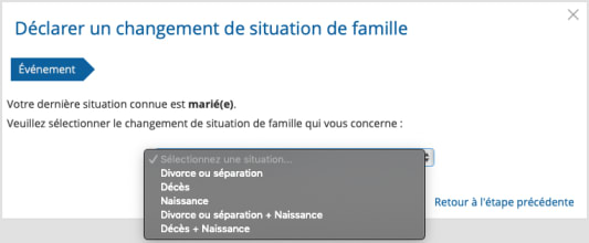 Espace g�rer votre pr�l�vement � la source