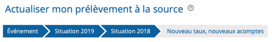 Espace grer votre prlvement  la source