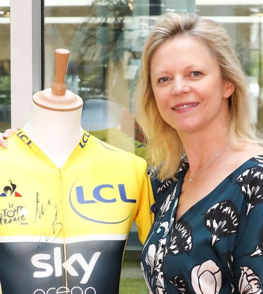 Caroline Arnould, directrice de la communication et du sponsoring de LCL