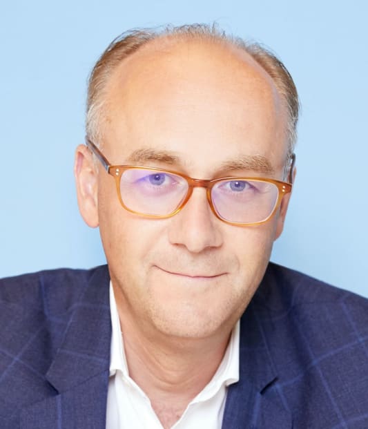 Paul de Leusse, directeur g�n�ral d'Orange Bank