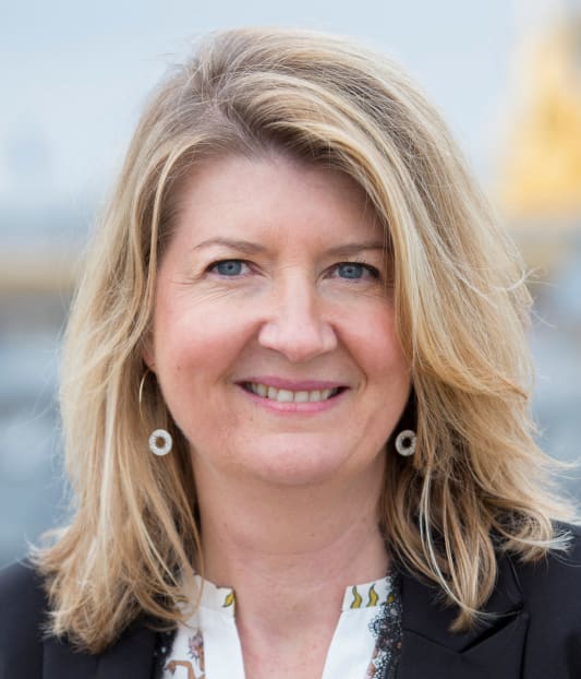 Caroline Lehericey, directrice g&eacute;n&eacute;rale de Hello Bank